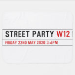 Street Party  Baby Blanket