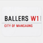 Ballers  Baby Blanket
