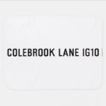 COLEBROOK LANE  Baby Blanket