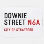 Downie Street  Baby Blanket
