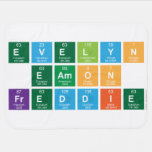 Evelyn
 Eamon
 Freddie  Baby Blanket