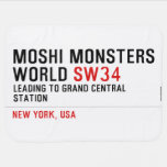 mOSHI mONSTERS wORLD  Baby Blanket