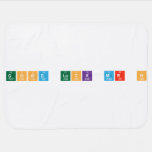 good luck mr h  Baby Blanket