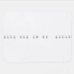 Keep Calm And Do  Science  Baby Blanket