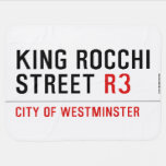 king Rocchi Street  Baby Blanket