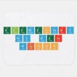Elementary
 my dear
 Watson  Baby Blanket