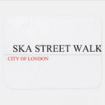   SKA STREET WALK  Baby Blanket