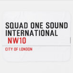 SQUAD ONE SOUND INTERNATIONAL   Baby Blanket