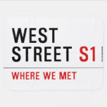 West Street  Baby Blanket