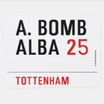 A. BOMB ALBA  Baby Blanket