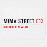 MIMA STREET  Baby Blanket