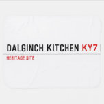 Dalginch Kitchen  Baby Blanket