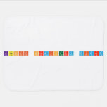 Kashif Chemistry Wizard  Baby Blanket