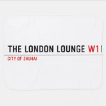 The London Lounge  Baby Blanket