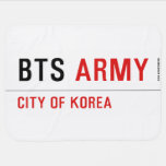 bts  Baby Blanket