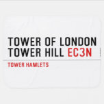 Tower of London Tower Hill  Baby Blanket