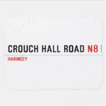 Crouch Hall Road  Baby Blanket