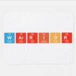 WARRIOR  Baby Blanket