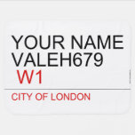 Your Name Valeh679    Baby Blanket