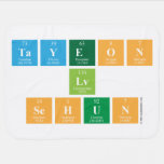 ta|yeon
 Lv
 sehun  Baby Blanket