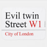 Evil twin Street  Baby Blanket