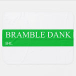 Bramble Dank  Baby Blanket