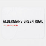 Aldermans green road  Baby Blanket