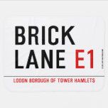 Brick lane  Baby Blanket