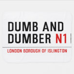 DUMB AND DUMBER  Baby Blanket