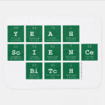 yeah
 science
  bitch  Baby Blanket