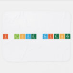 I love science  Baby Blanket