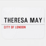 THERESA MAY  Baby Blanket
