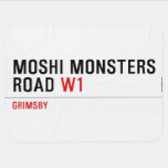 Moshi Monsters Road  Baby Blanket