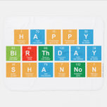 Happy
 Birthday
 Shannon  Baby Blanket