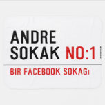ANDRE SOKAK  Baby Blanket