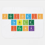 Periodic
 Table
 ipunk  Baby Blanket