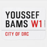 Youssef Bams  Baby Blanket