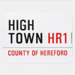 HIGH TOWN  Baby Blanket