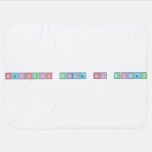 Periodic Table of Disney  Baby Blanket