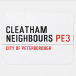 Cleatham  Neighbours  Baby Blanket