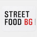 Street Food  Baby Blanket