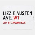 Lizzie Austen Ave.  Baby Blanket