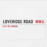 Loveridge Road   Baby Blanket