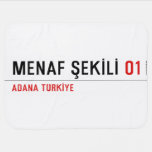 menaf Şekİlİ  Baby Blanket