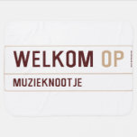 Welkom  Baby Blanket