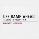 off Ramp ahead  Baby Blanket