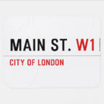 Main St.  Baby Blanket