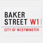 Baker Street  Baby Blanket