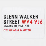 glenn walker street  Baby Blanket