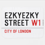ezkyezky Street  Baby Blanket